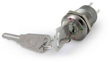Anahtarlı Switch Metal (0-1-2) 12mm IC-195