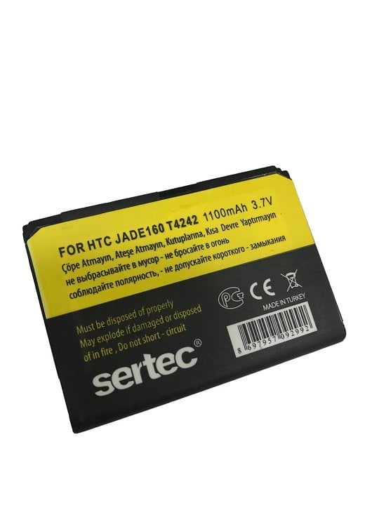 SERTEC - HTC   T4242 Touch Cruise / JADE160 Uyumlu Batarya