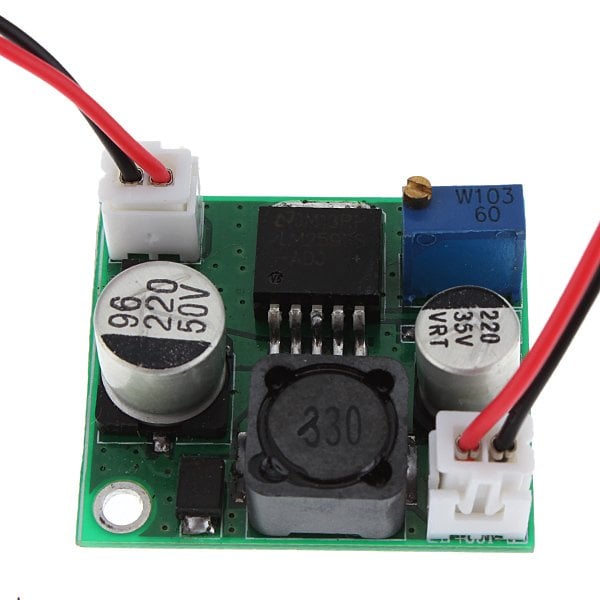 Arduino LM2596 DC-DC Ayarlanabilir Gerilim Regülatör Modülü +Kablo