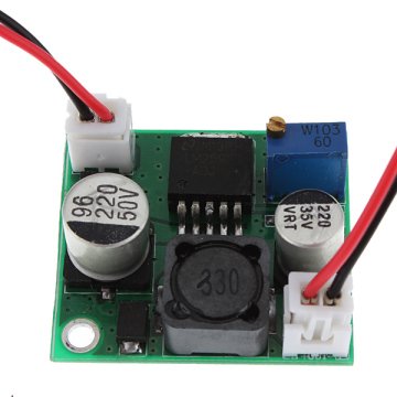 Arduino LM2596 DC-DC Ayarlanabilir Gerilim Regülatör Modülü +Kablo