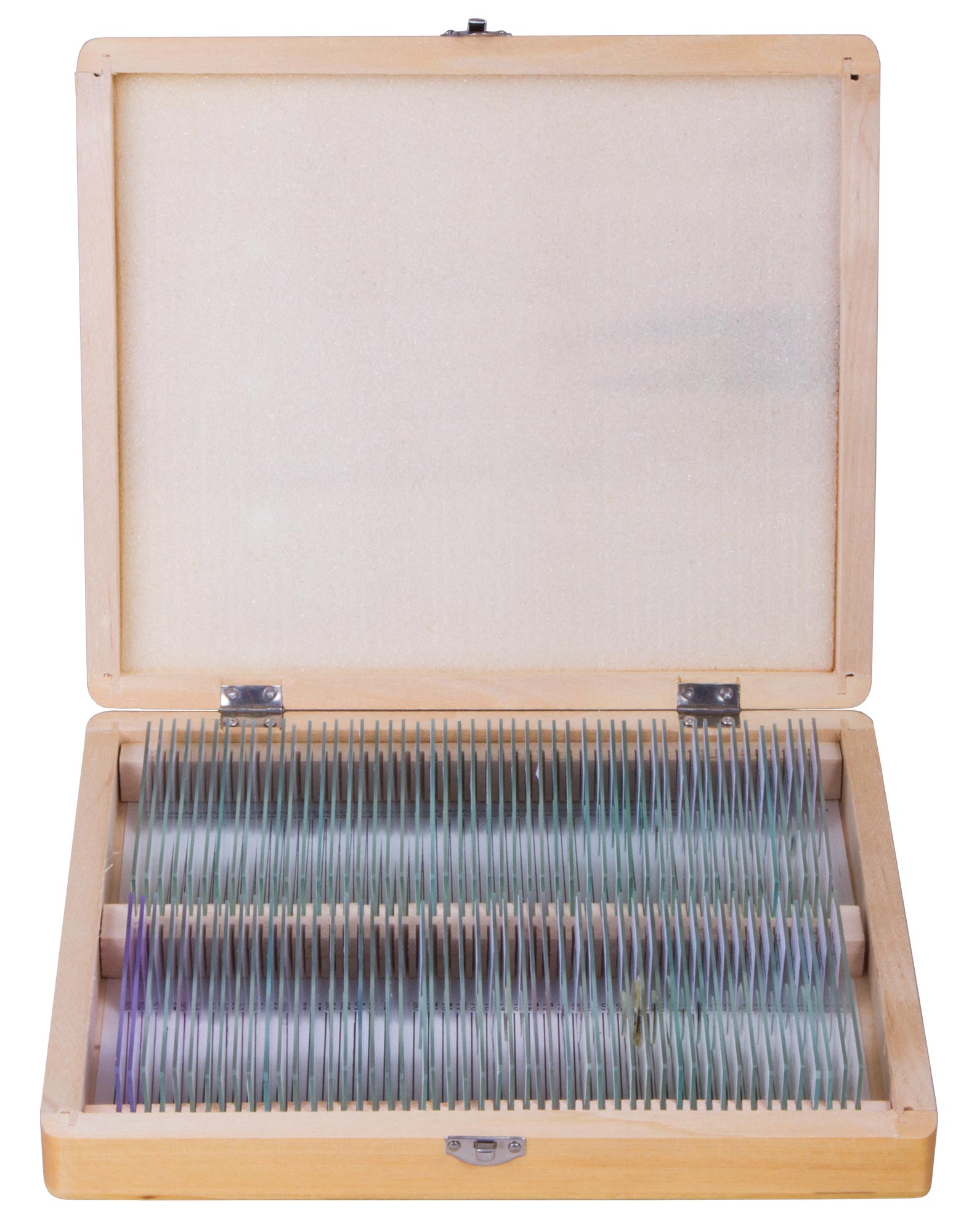 Bresser Prepared Slides Set 100pcs, with case
