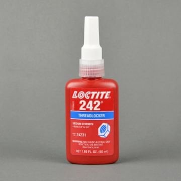 Loctite 242 Orta mukavemetli, el aletleri ile sökülebilir. 50 Ml.
