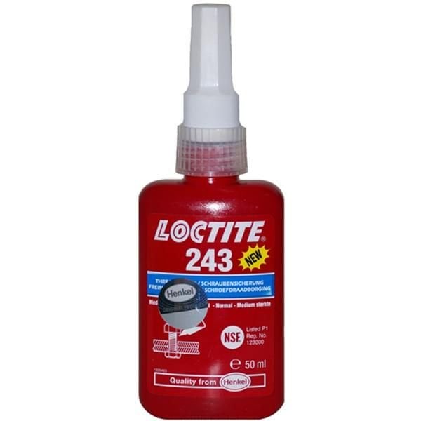 Loctite 243 Vida Gevşemezlik Orta Mukavemetliler İçin