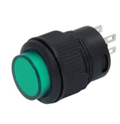 16mm Işıklı Buton Yaylı  IC-180B
