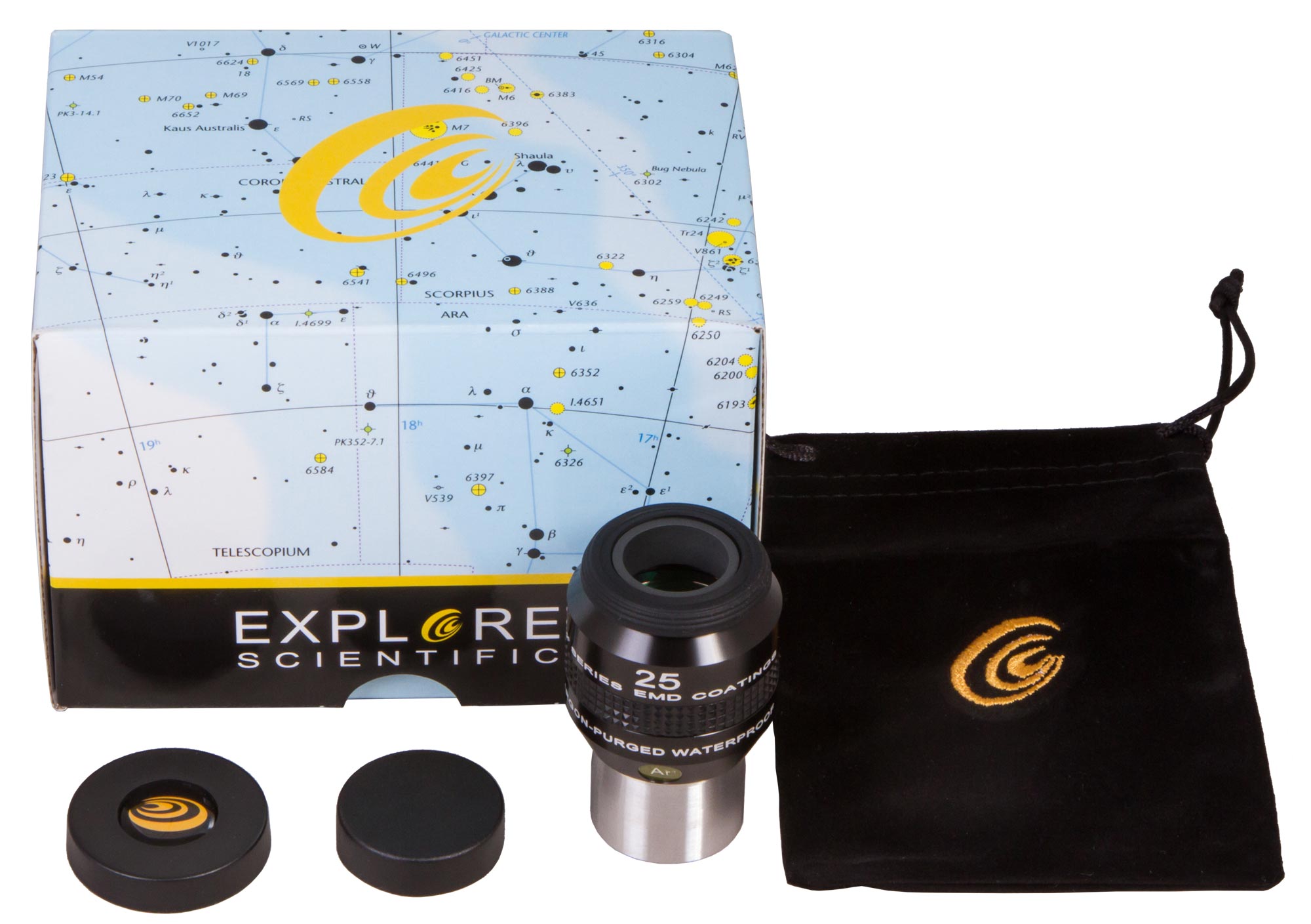 Explore Scientific LER 52° 25mm 1.25'' (AR) Eyepiece