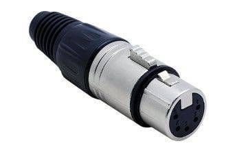 5 PIN XLR DİŞİ KONNEKTÖR