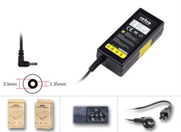 RETRO Casper 19V 3.42A 65W 3.5X1.35Mm Notebook Adaptör RNA-HR04