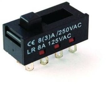Slide Switch (Saç Kurutma) 8P 0-1-2-3 IC-211
