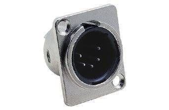5 PIN XLR ERKEK ŞASE