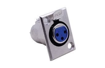 3 PIN XLR ŞASE DİŞİ KONNEKTÖR