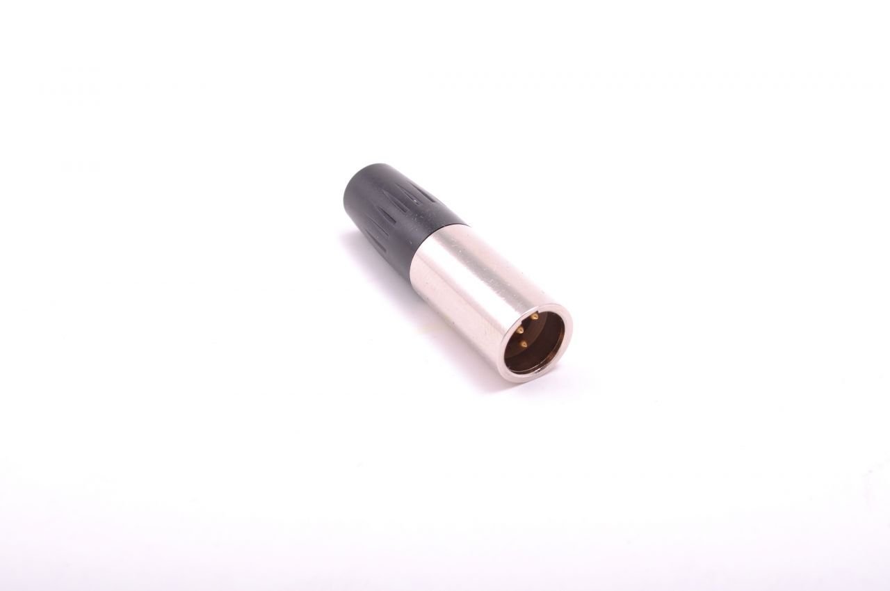 4 PIN MINI XLR ERKEK KONNEKTÖR