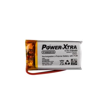 Power-Xtra PX 602035 3.7V 360mAh Lityum Polimer Pil - Batarya Mp3 pili, Mp4 pili