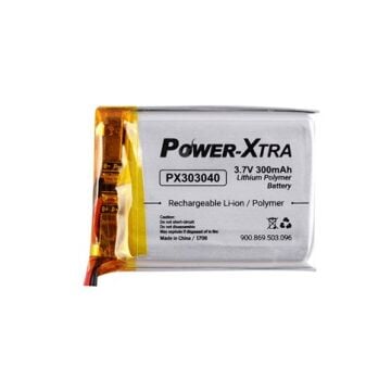 Power-Xtra PX303040 - 3.7V 300 Mah Li-Polymer Pil - Devreli