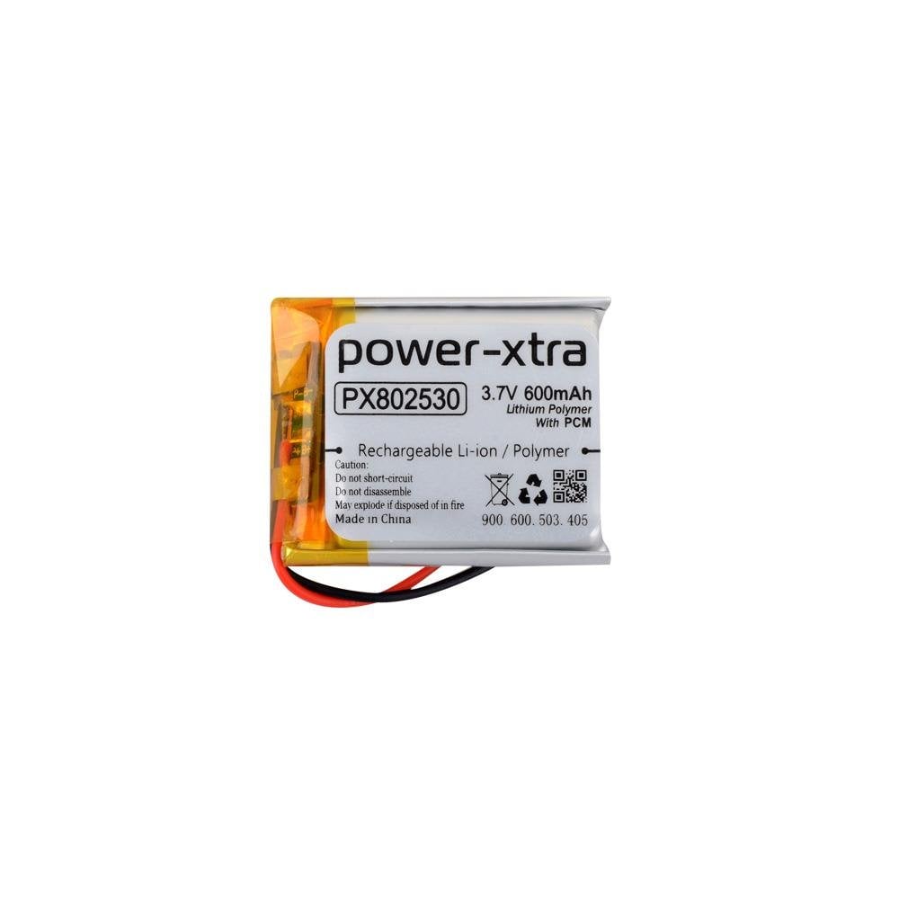 Power-Xtra PX802530 - 3.7V 600 mAh Li-Polymer Pil - Devreli