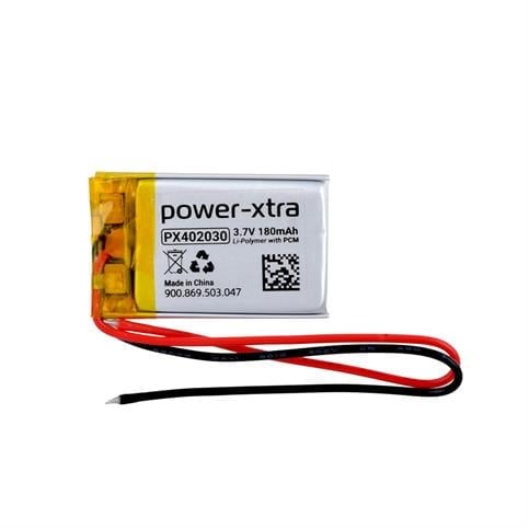 Power-Xtra PX 402030 3.7V 180mAh Lityum Polimer Pil - Batarya Mp3 pili, Mp4 pili