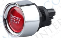 ATEŞLEME BUTONU 3P KIRMIZI IŞIKLI   IC-180A-2