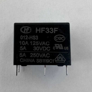 HF33F/012-HS3 12V 10A 4 PİN HONGFA KOMBİ RÖLESİ