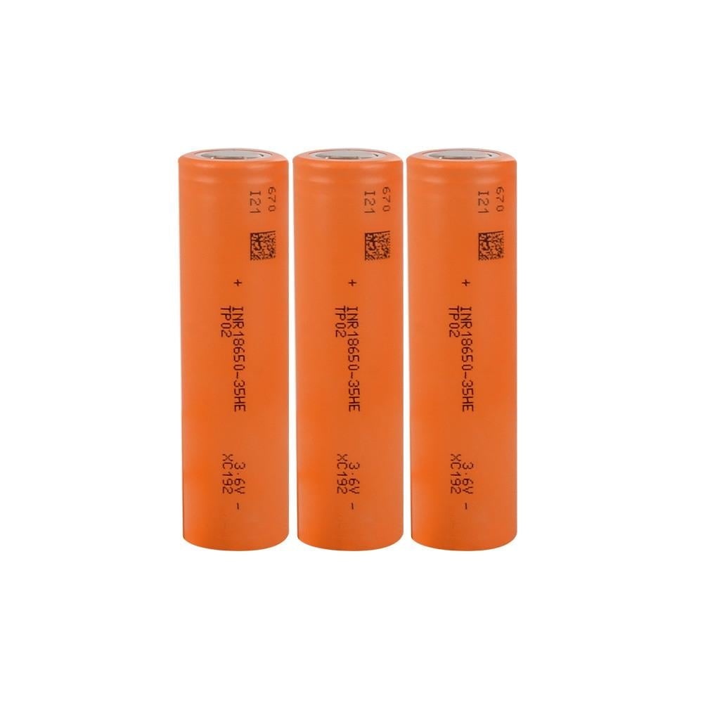 Tenpower INR18650-35HE - 3.7V 3500 Mah Li-ion Şarjlı Pil - 10A 3 Lü Paket
