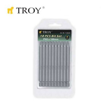 TROY 22241 Torx Bits Uç Seti (T20x50mm, 12 Adet)