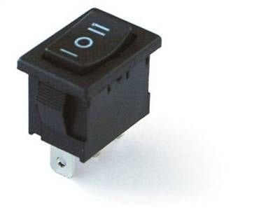 Mini Işıksız Anahtar (On)-Off-(On) 3P Yaylı IC-123A