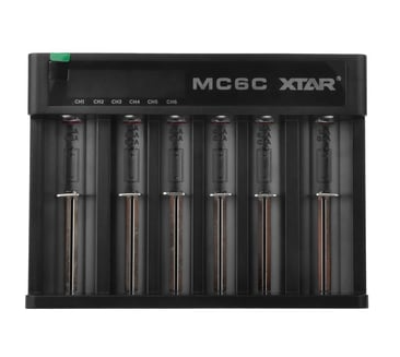 Xtar MC6C - Li-ion Pil USB Şarj Cihazı - 6lı