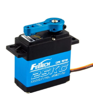 Feetech FT5325M 7.4V 180 Derece Su Geçirmez Metal Dişli Dijital Servo