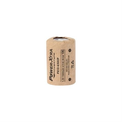 Power-Xtra PX13-4/5SCP - 1.2V 1300 Mah - 4/5 SC - Ni-Cd Şarjlı Pil - 10C