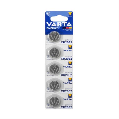 Varta 6032 Energy Lithium CR2032 Pil 5Li Blister