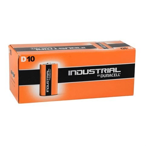 Duracell Büyük Boy Endüstriyel Pil Alkaline D Size 10Lu Kutu