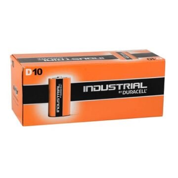 Duracell Büyük Boy Endüstriyel Pil Alkaline D Size 10Lu Kutu