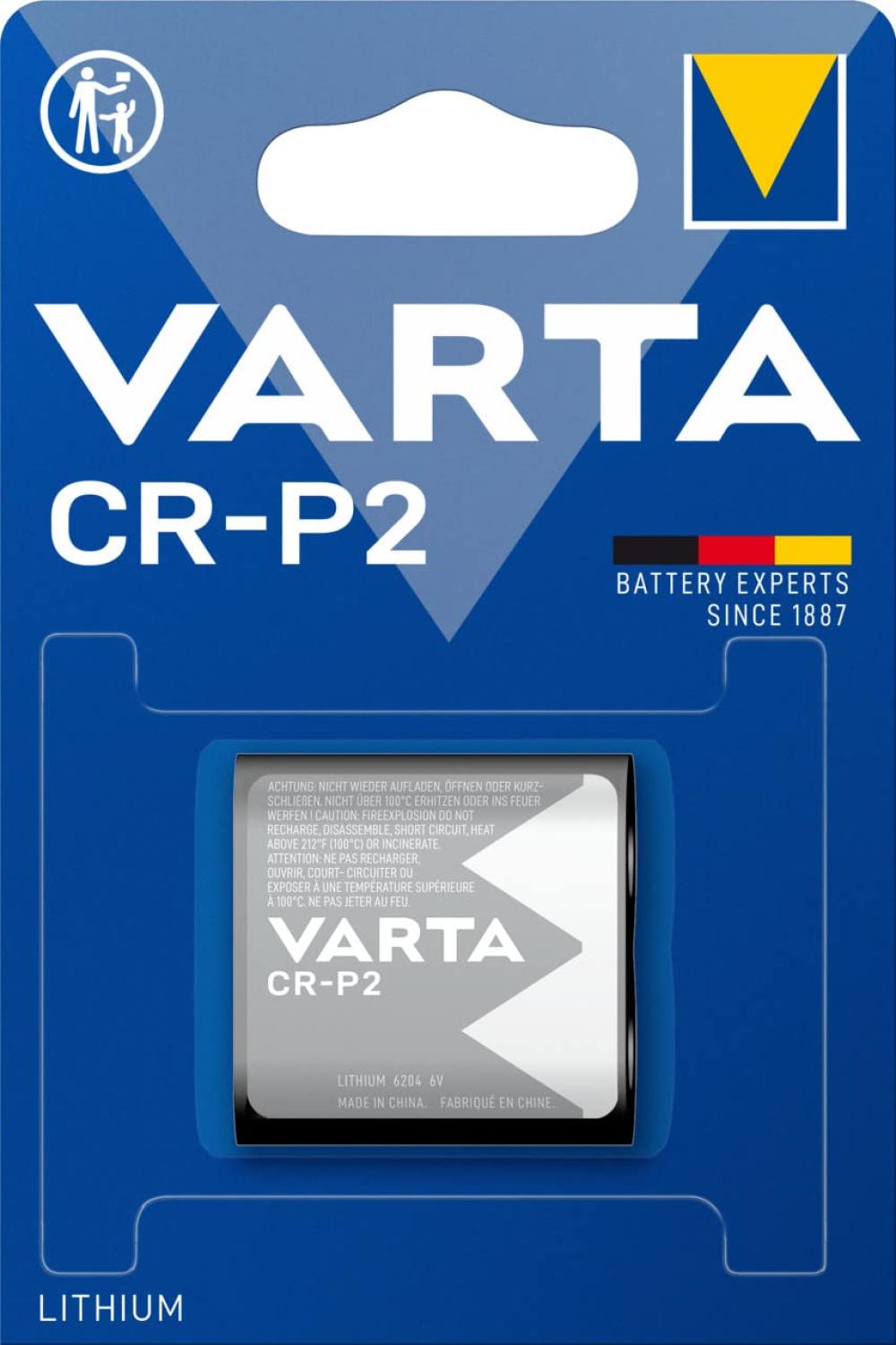Varta 6204 Professional CR-P2 6V Lityum Pil