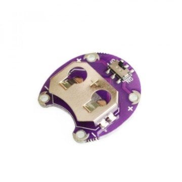Arduino Lilypad CR2032 Batarya Takma Modülü