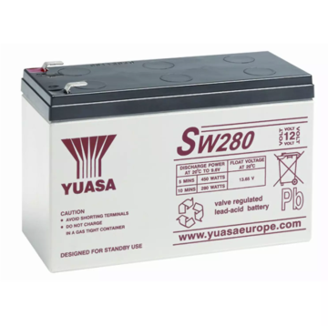 Yuasa SW280 12V 7.5 Ah Bakımsız Kuru Akü