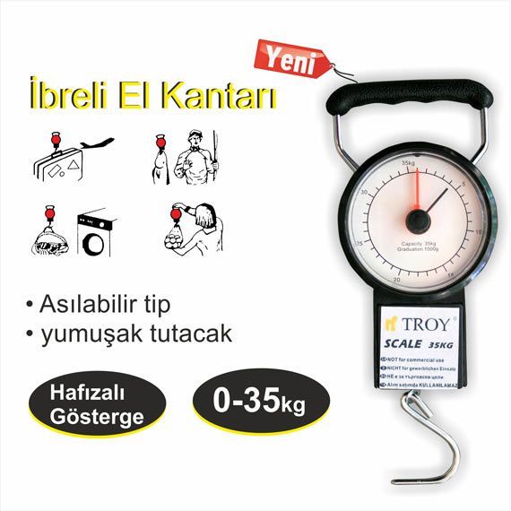 İbreli El Kantarı (35kg)