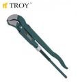 TROY 21010 Maşalı Boru Anahtarı - İsveç Modeli (1”)