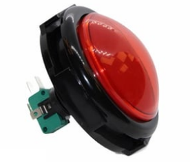 Atari Buton 24mm 12v Led (100mm Kafa)  IC-180J-5