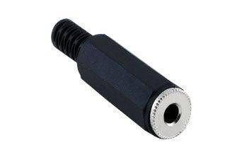 3.5MM STEREO DİŞİ PLASTİK KONNEKTÖR
