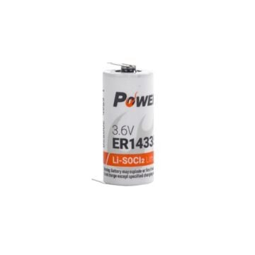 Power-Xtra 3.6V ER14335 2/3AA-3PF Size Li-SOCI2 Lithium Pil (Pinli)