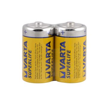 VARTA  D BOY  ÇİNKO KARBON SUPER LIFE PİL ( 2 Lİ SHRINK )