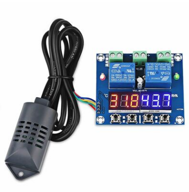 ArduinoXH-M452 Termostat Sıcaklık Nem Denetleyici Modülü (Çift DC12V LED Dijital Ekran ile)