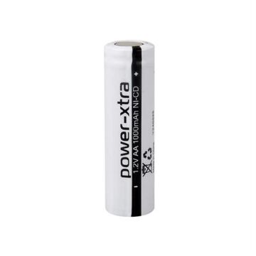 Power-Xtra 1.2V 1000 Mah - AA -  Ni-Cd Şarjlı Pil - Bulk-Başsız