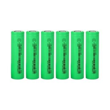 EVE INR18650-25P - 3.7V 2500 mAh Li-ion Şarjlı Pil - 30A 6 Lı Paket