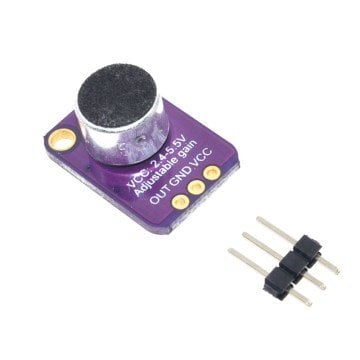Arduino MAX4466 Electret Mikrofon Modülü
