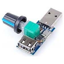 Arduino 4-12V'dan 2.5-8V'e DC 5W USB Fan Hız Kontrol Sürücüsü Regülatör Modülü