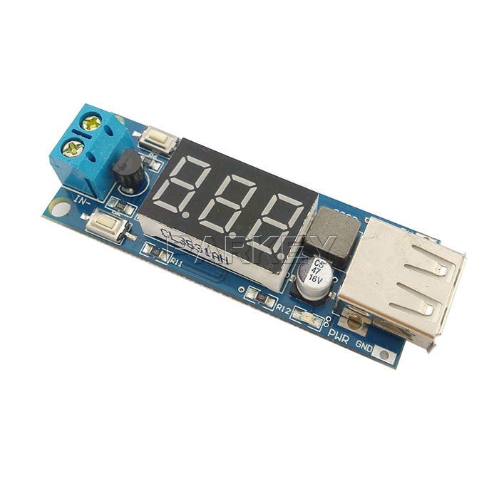 Arduino DC 4.5-40V dan 5V 2A aUSB Gerilim Azaltıcı Modülü