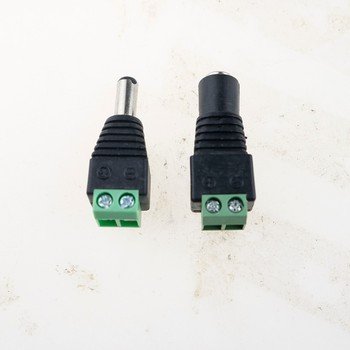 Erkek + Dişi 5.5mm 2.1 DC Soket