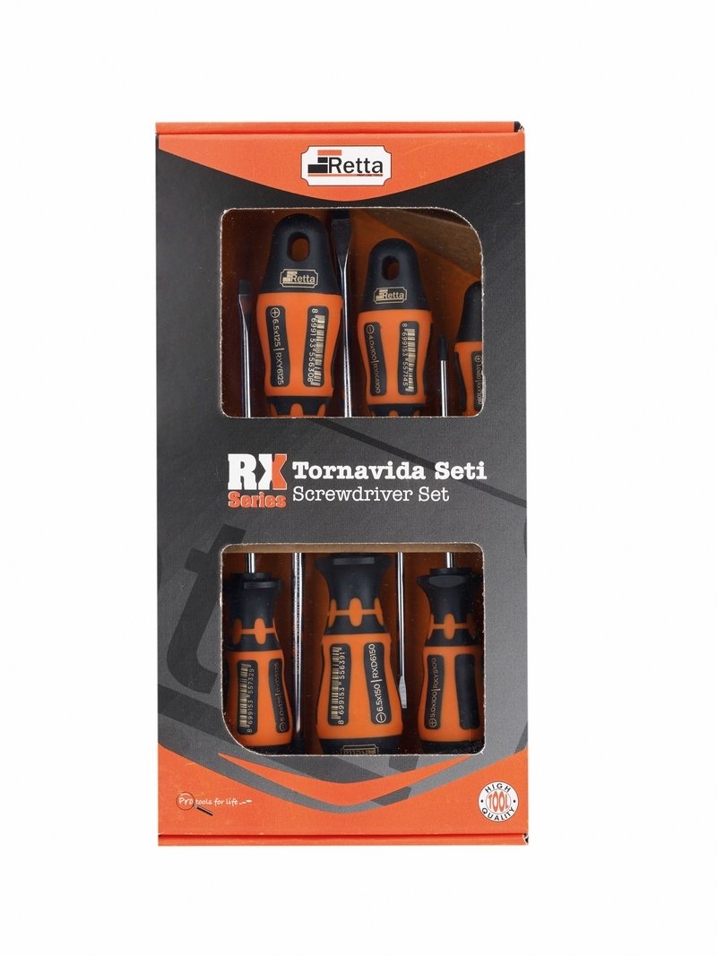 Retta RX Serisi Tornavida Seti  RXS6000