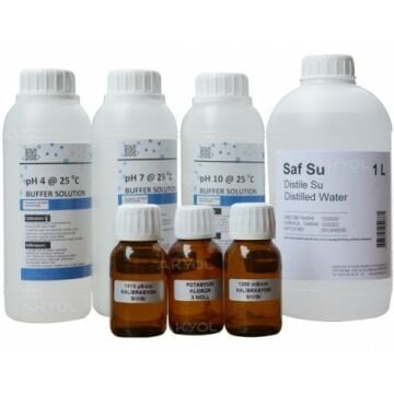 SIV7 Ph İletkenlik Ölçer Bakım ve Kalibrasyon Seti 7 Parça