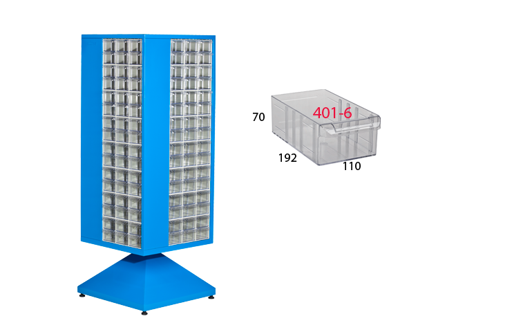 MT-401-192 Çekmeceli Dönen Dolap