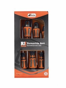 Retta RX Serisi Delikli Tork Tornavida Seti